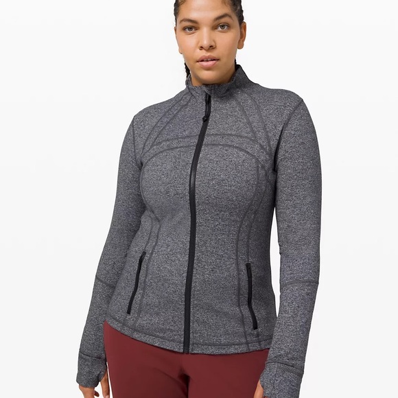 lululemon define jacket heathered black